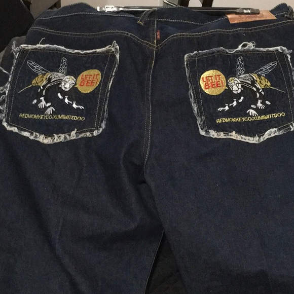 RMC Red Monkey Co. Martin Jeans - Picture 3 of 5